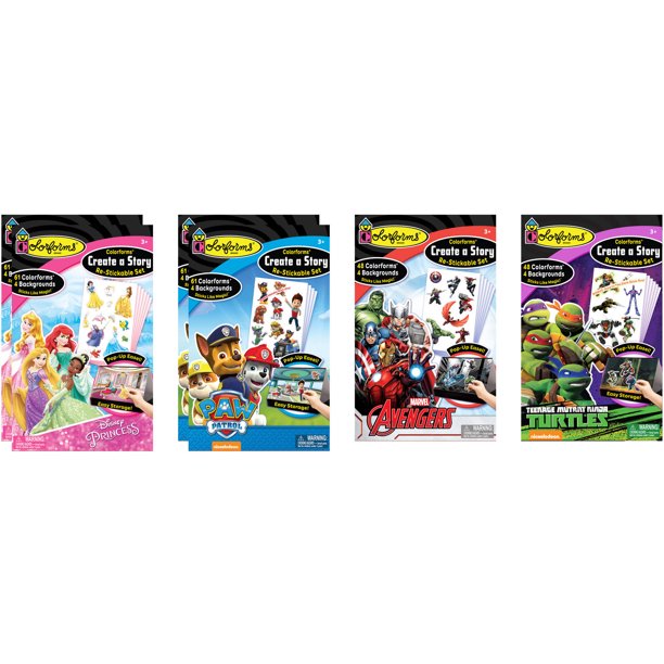 colorforms sticker story mega set