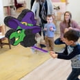 thumbnail image 2 of Halloween Witch Pinata Spooky Witch Head Pinata with Stick And Blindfold for Halloween Theme Parties Events, 2 of 7