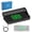 GREEN, variant on Smart in Car Hud Co Pilot, USB Car HUD Speedometer with GPS+BDS Navigation, 10Hz Refresh, MPH Display, Plug & Play Speed Display for Cars, Trucks,White