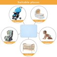 thumbnail image 3 of Reusable Washable Absorbent Incontinence Bed Pads Sheet Mattress ProtectorWhite, 3 of 4