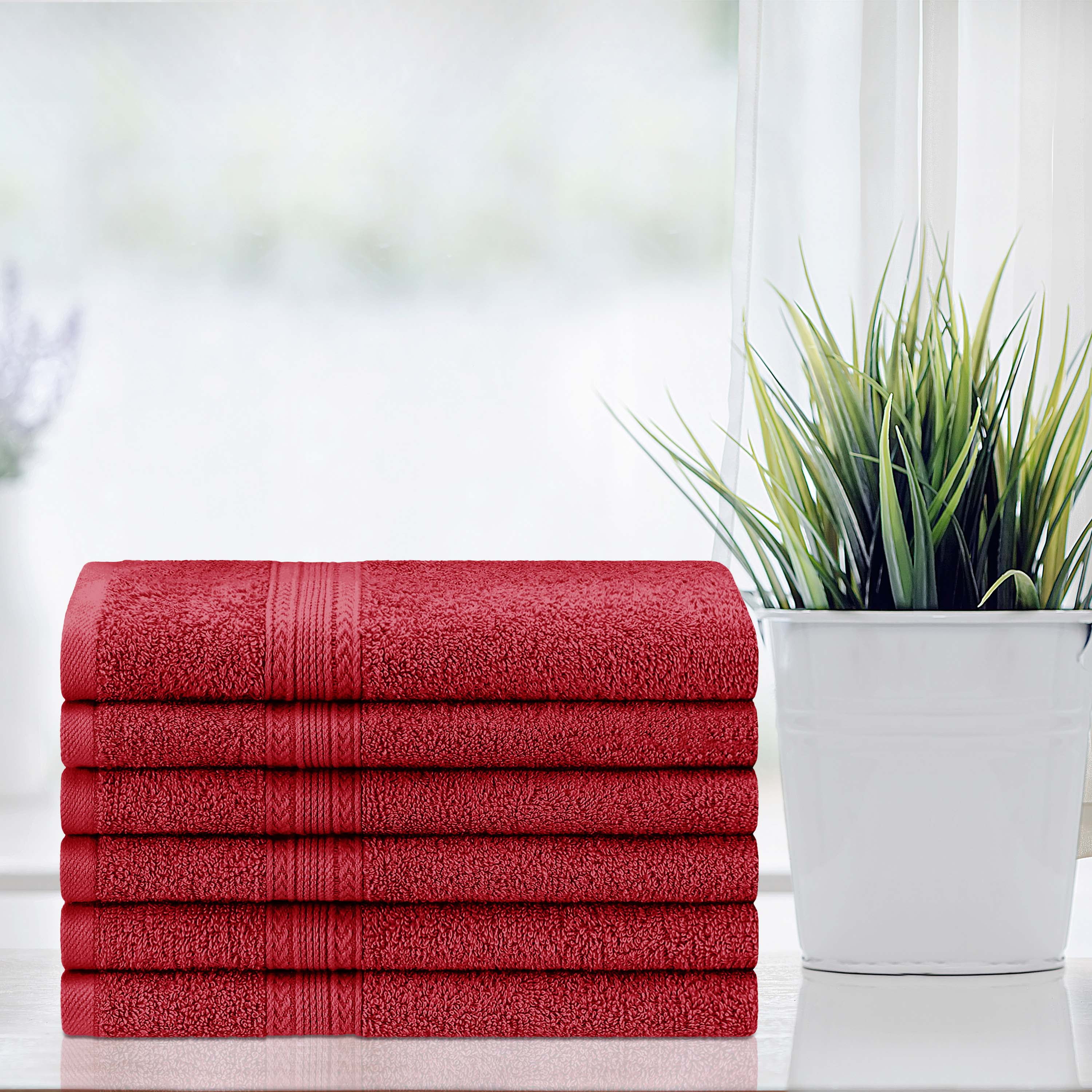 Basics 6-Set of Pinzon Organic Cotton Hand Towels only $8.01