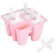 thumbnail image 1 of Molde para hacer helados BuyWeek silicona rosa 4 moldes, 1 of 10