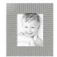 thumbnail image 2 of ArtToFrames 8" x 11" Steel Ripple Brushed Picture Frame, 8.5x11 inch Silver Wood Poster Frame (WOM-5269),  Pack, 2 of 7
