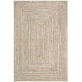 thumbnail image 2 of SAFAVIEH Natural Fiber Borko Geometric Braided Area Rug, Blue/Natural, 5' x 8', 2 of 6