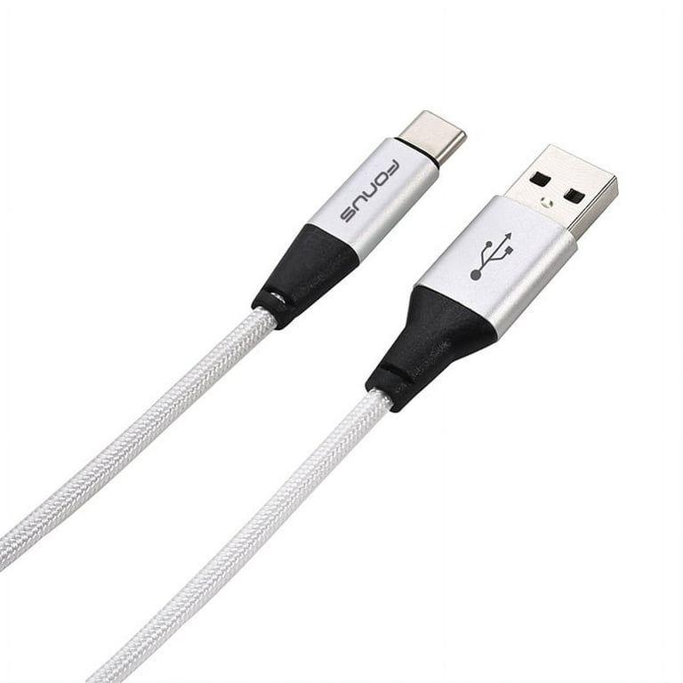uni USB C Cable 100W Fast Charging 10ft, USBC to USBC Cable Nylon Braided,  5A PD Type C Charger Cable Compatible with Samsung Galaxy S24, iPhone