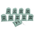 thumbnail image 4 of Darling Souvenir Sacs de Fête pour Bébé Bleu Moustache & Petit Homme 15 Pcs, 4 of 5