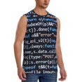 thumbnail image 2 of Balery Function Source Code Camisetas sin mangas para hombre, absorbe la humedad y protege contra el mal olor.-3X-Large, 2 of 7