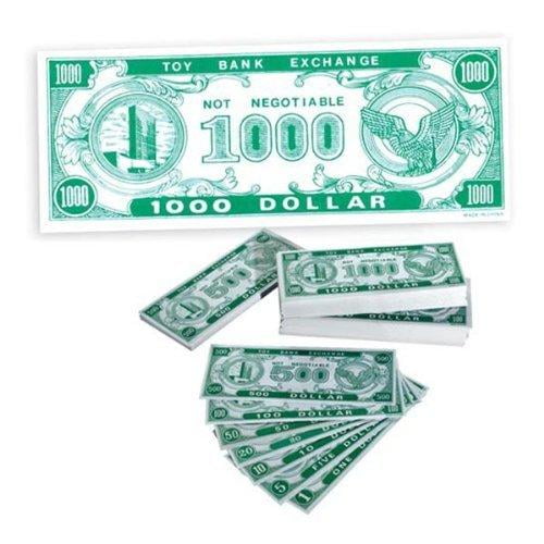 us toy ga18 1000 1000 pack of play money bills 1000 bills walmart