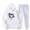 White, variant on successthop 2 Piece Lounge Set for Women Plus Size Long Sleeve Hoodie and Jogger Sweatpant Heart Outfits with Pocket