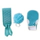 thumbnail image 2 of Qarigey 3 piezas/Kit de paño de limpieza corporal de fibra vegetal portátil lavable ergonómico cuello trasero guante de baño removedor de Cuerpo del baño, 2 of 6