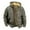 Army Green 2, variant on EQWLJWE Mens Flannel Jackets Fleece Lined 2023 Full Zip Sherpa Lined Hooded Fleece Jacket Plaid Print Jacket for Men Regular Hooded Long Sleeve Sale Outerwear Coats Men