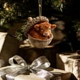 thumbnail image 4 of Adorno Navideño de Animales Del Bosque de 8 Cm | Colgante Navideño de Acrílico | Decoración Caprichosa de Animales Del Bosque | Regalo Ideal | Versátil para Coronas y Centros de Mesa, 4 of 5