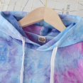 thumbnail image 3 of XBASW Kids Girls Boys Tie Dye Sweatshirt Baby Drawstring Hoodie Sweater Toddler Spring Fall Thin Pullover Shirt 3-8T, 3 of 6