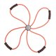 thumbnail image 1 of Core Cross Resistance Band for Women Working Out, Fitness Exercise Band with Handles for Pilates Yoga Strength Training, Latex Elastic Loop Tube, 1 of 4