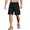 BlackF0519&11, variant on Men's Cargo Shorts Straight Leg Bermuda Shorts for Men Breathable Lightweight Summer Outdoor Basketball Gym Shorts Men with Pockets Black XXL