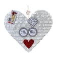 thumbnail image 1 of Wedding Heart Piñata with Mr & Mrs Wedding Rings, 1 of 4