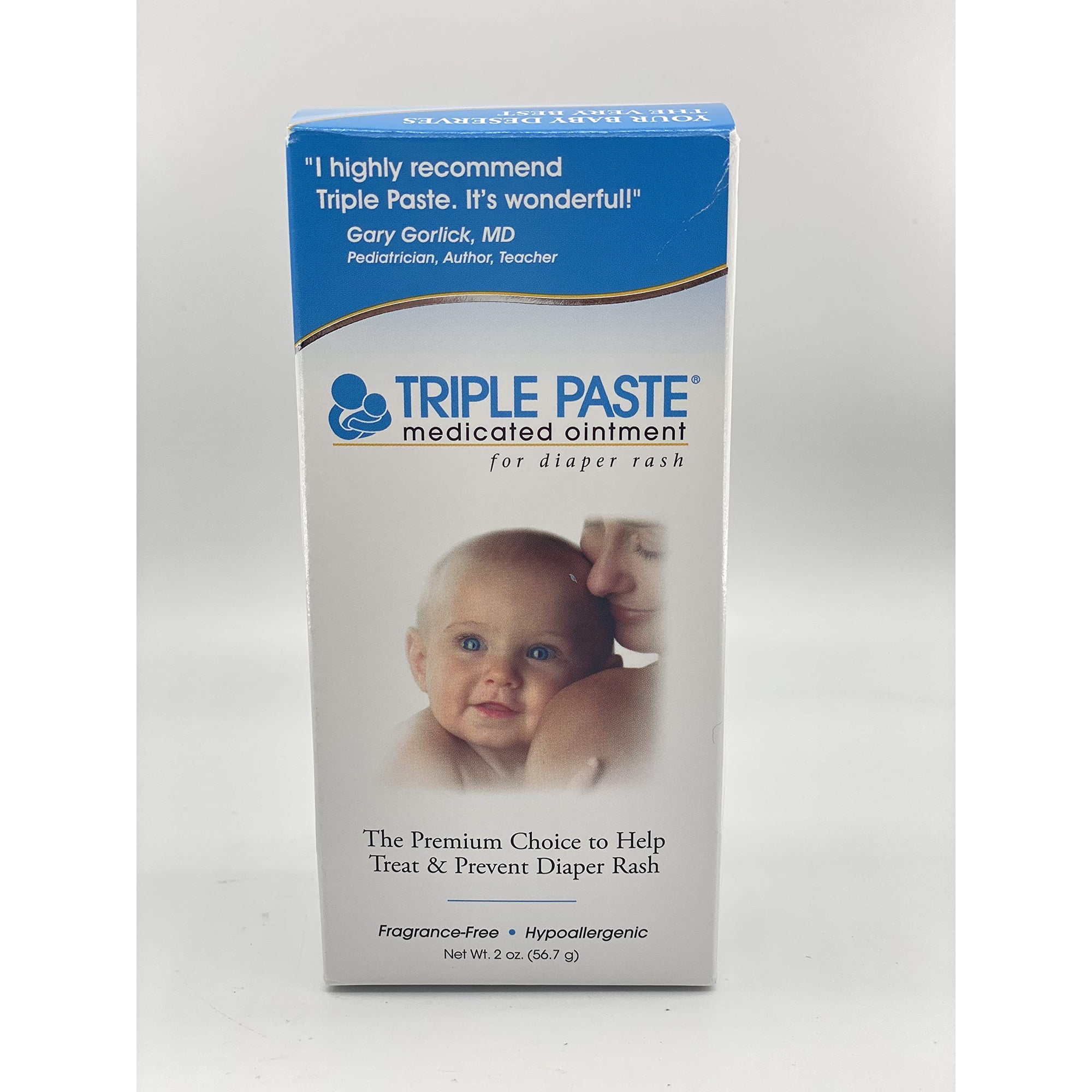 Triple Paste Medicated Ointment for Diaper Rash