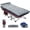 Wine Red/Gray pad+Carry bag, variant on XiHuaZhaoChen  Folding Camping Cots for Adults, Portable Sleeping Cot with Carry Bag, Double Layer Oxford, Camp Cot Bed for Guest Travel, Hiking,Wine Red/Gray pad+Carry bag,75inx28inx14in