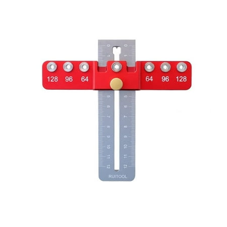 Cabinet Hardware Wedge Clamp Adjustable Cabinet Handle Hardware Template Tools with Drill Bits