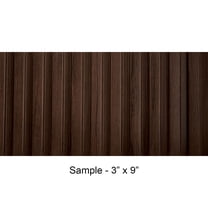 MG-1012 Medium Slats Teak Polystyrene Wood Slat Walls 3 in x 9 in Sample - 1 Piece