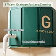 thumbnail image 6 of Beuway 31"Large Upgraded Foldable Bathtub for Adult,Portable Hot Ice Bath Tub,Soaking Spa,Green, 6 of 8