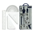 thumbnail image 4 of Siruishop Geometry Set Essential Geometry Tools Compass for Mechanical Engineer School Style B, 4 of 8