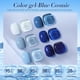 thumbnail image 2 of Esmalte de uñas en gel Born Pretty Blue, juego de 6 colores con purpurina, 2 of 8