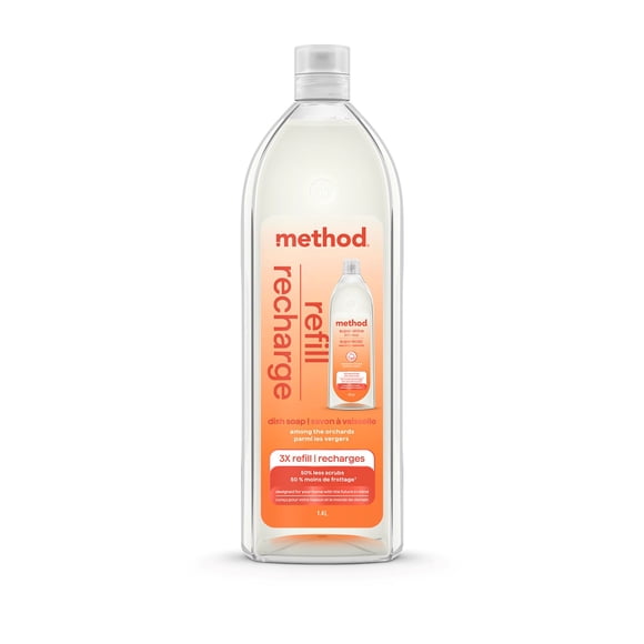Method Refill Dish Soap Among the Orchards 1.4 L