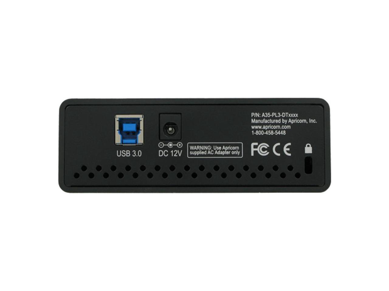 Apricorn Aegis Padlock DT FIPS 20TB Desktop Hard Drive External ADT3PL256F20TB