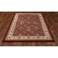 thumbnail image 1 of Astoria Grand Landy Burgundy/Cream Area Rug, 1 of 2