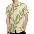 thumbnail image 4 of High Quality Hawaiian Shirts for Men Short Sleeve Aloha Beach Shirt Floral Summer Casual Button Down Shirts Blouses BHNSXW, 4 of 7