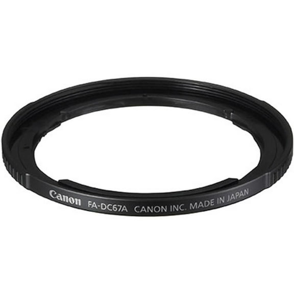 Canon FA-DC67A PowerShot SX30 IS, SX40 HS, SX50 HS to 67mm Filter Adapter