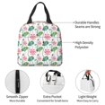 thumbnail image 4 of Easygdp Lotus Flower Bolsa Térmica Premium - Tela Oxford Impermeable, Gran Capacidad, Bolsillo Frontal, Unisex para Trabajo, Escuela, Actividades al Aire Libre y Picnics, 4 of 8
