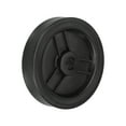 thumbnail image 3 of Unique Bargains Roue Universelle de Compresseur d'Air 4.76 'avec Trou 0.65', Noir, 3 of 5