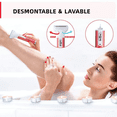 thumbnail image 5 of Depiladora Facial  Bloosom Eléctrica Recargable Para Mujeres Rojo, 5 of 5