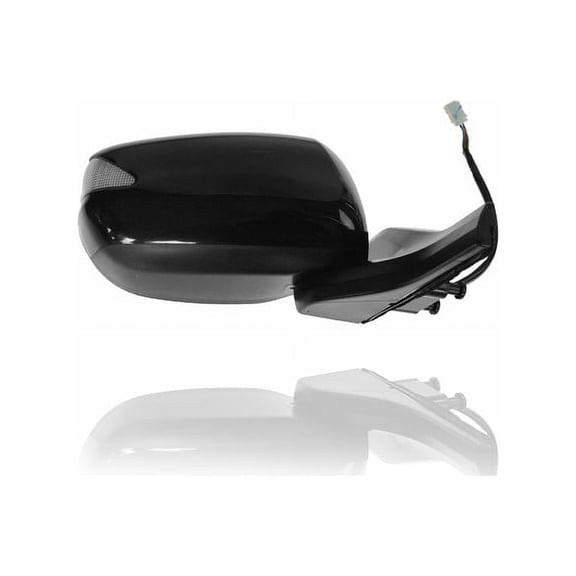Door Mirror - Compatible/Replacement for '10-14 Honda Insight EX - Power Folding, Heated, With Signal - Right Hand - Passenger - 76200TM8A12ZD