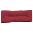 thumbnail image 4 of vidaXL Uptown 47.2 in x 31.5 in Red Plain Polyester Fiberfill Cushions Outdoor Seating Cushions, Water-Resistant 3 Count, 4 of 10