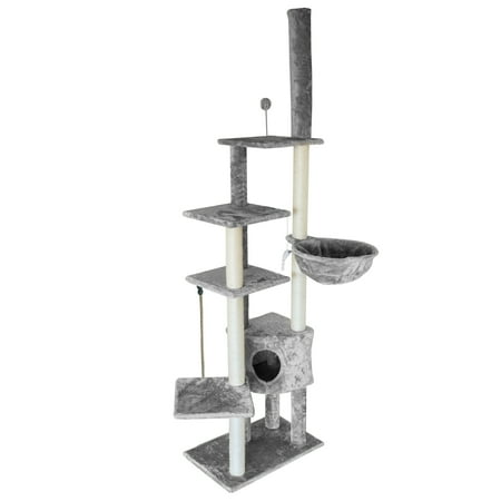 UPC: 0815181020842 | FurHaven Pet Products Tiger Tough Skyscraper Playground – Gray  100 -113