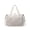 White, variant on Leodye 1PCS Large Capacity Canvas Duffel Bag for Women, Convertible Hand Design, Stylish Weekender Tote for Gym, Yoga, Travel and Daily Outings -16.54×12.60 ×7.09in