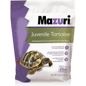 Zilla Land Turtle and Tortoise Food Pellets, 6.5 oz - Reptile Pet
