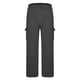 thumbnail image 3 of Pantalones largos para hombre, con bolsillos, informales, a la moda, con cintura elástica lisa, rectos, de poliéster., 3 of 5