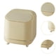 thumbnail image 3 of Cubo de basura pequeño de escritorio con tapa para baño, 3 of 10