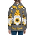 thumbnail image 4 of Kll Unisex Kids Boys Girls Hooded Pocket Pullover Hoodies-Bee Kind, 4 of 9