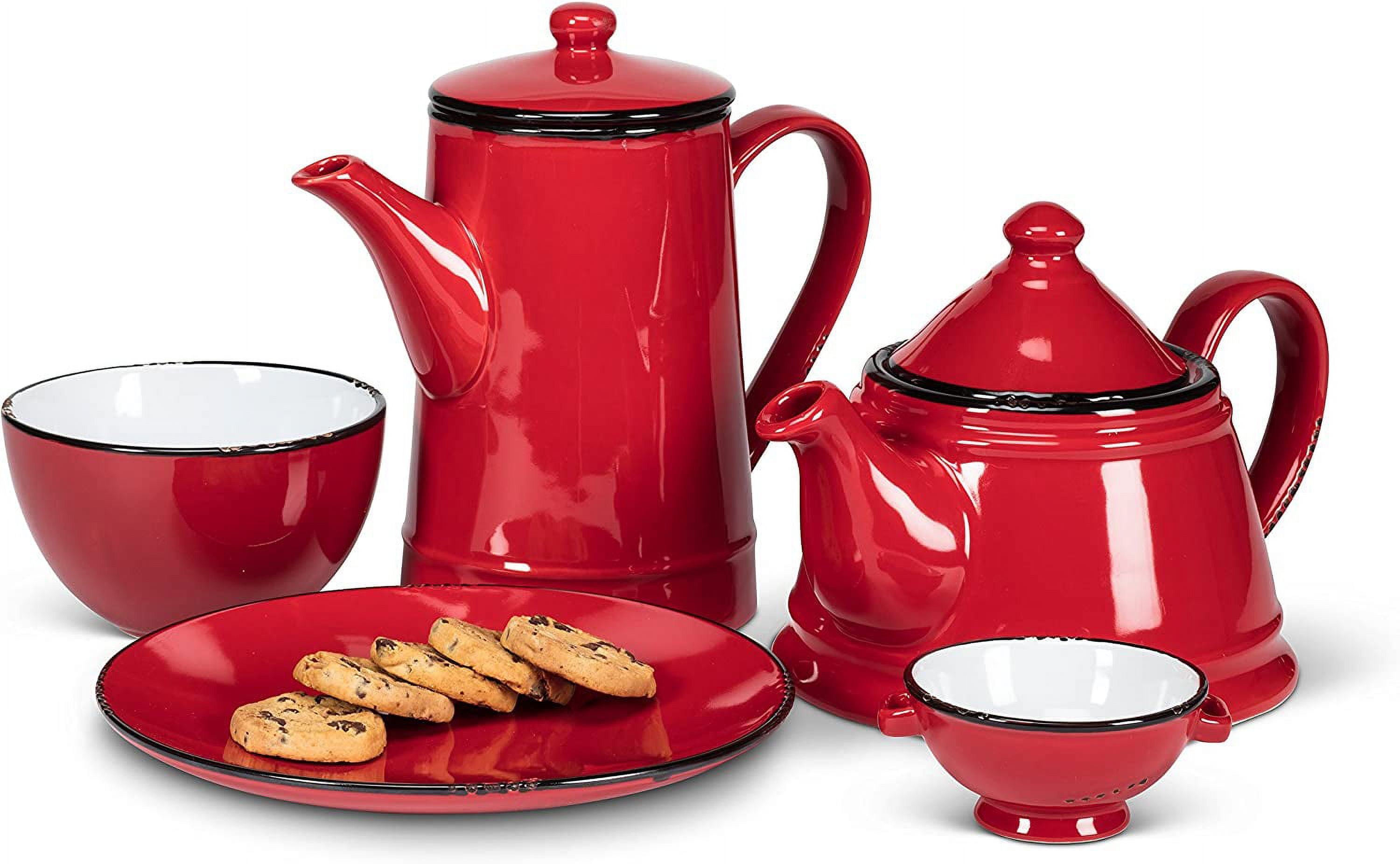 CB2 - January Catalog 2019 - Brew Enamel Teapot