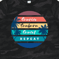 thumbnail image 4 of Inktastic Summer Sunrise Sunburn Sunset Repeat Boys or Girls Toddler T-Shirt, 4 of 5