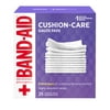 Band-Aid Brand Cushion Care Gauze Pads, Large, 4 in x 4 in, 25 ct (Pack of 4)