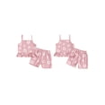 thumbnail image 2 of Suealasg Toddler Baby Girls Summer Shorts Set Sleeveless Flower Print Cami Tops +Elastic Waist Shorts 6M 1T 2T 3T Kids Girls Cute Beach Clothes Set, 2 of 9