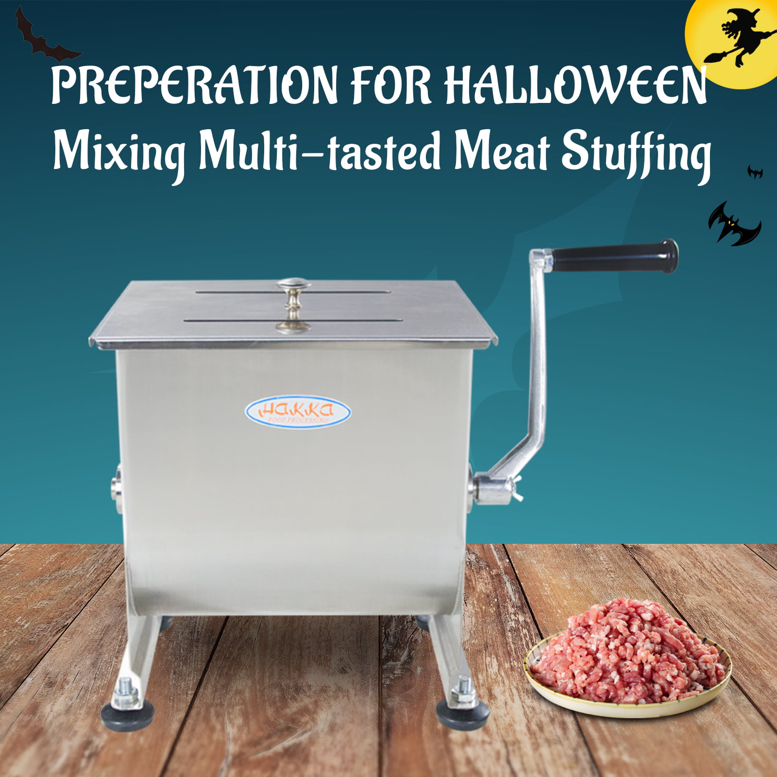 Guide Gear Stainless Steel Meat Mixer 4.2 Gallon Capacity 