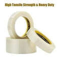 thumbnail image 2 of LLPT Filament Strapping Tape Fiberglass Mesh Reinforced 1" x 36 Yards Each 6.2 Mil 2 Pack Heavy Duty Packing Tape for Mailing Shipping Boxes Bundling (TGT2533TT02), 2 of 7