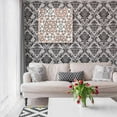 thumbnail image 4 of Epic Art 'Pink and Gray Pattern 6' by Stellar Design Studio, Acrylic Glass Wall Art, 24"x24", 4 of 5